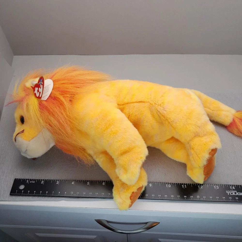 Ty Beanie Buddy Bushy Lion 12